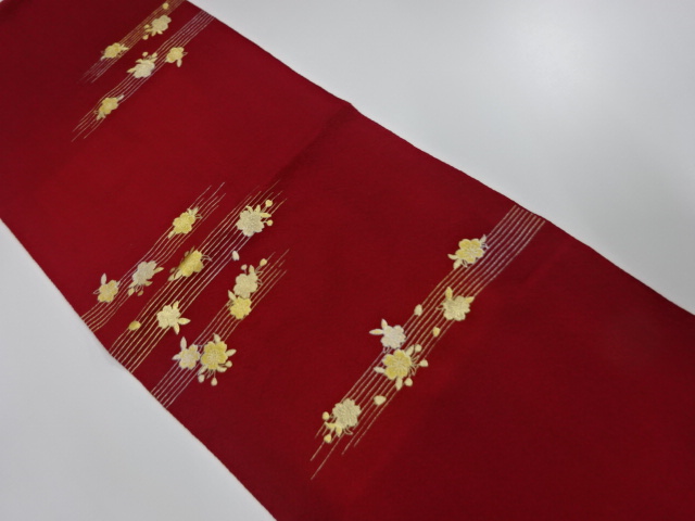 未使用品　正絹　帯揚げ